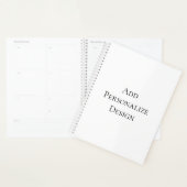 Maak uw eigen gepersonaliseerde aangepaste planner (Display)
