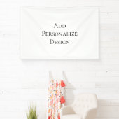 Maak uw eigen gepersonaliseerde aangepaste spandoek (Insitu)