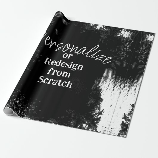 Maak Uw Eigen Gepersonaliseerde Cadeaupapier (Uitgerold)