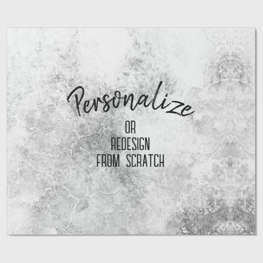 Maak Uw Eigen Gepersonaliseerde Cadeaupapier (Vlak)