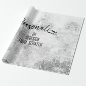 Maak Uw Eigen Gepersonaliseerde Cadeaupapier (Uitgerold)