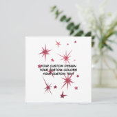 Maak Uw Eigen Gepersonaliseerde Feestdagenkaart (Staand voorkant)