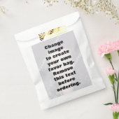 Maak uw eigen gepersonaliseerde foto van de sjablo bedankzakje (Gezegeld)