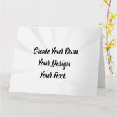 Maak Uw Eigen Gepersonaliseerde Kaart (Gele Bloem)