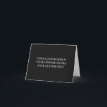 Maak Uw Eigen Gepersonaliseerde Kaart<br><div class="desc">Pas dit product aan door uw eigen afbeeldingen en tekst toe te voegen en uw favoriete lettertypen en kleuren te kiezen. Bezoek Aviary Art op Zazzle om onze gehele collectie van gemakkelijk te personaliseren producten van hoge kwaliteit te bekijken!</div>