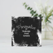 Maak Uw Eigen Gepersonaliseerde Kaart (Staand voorkant)