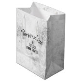 Maak Uw Eigen Gepersonaliseerde Medium Cadeauzakje (Voorkant Gekanteld)