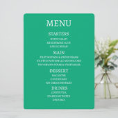 Maak uw eigen gepersonaliseerde menu (Staand voorkant)