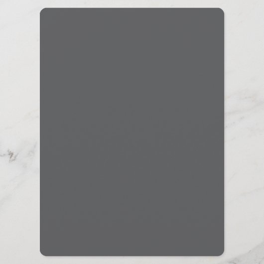 Maak Uw Eigen Gepersonaliseerde Menu (Achterkant)