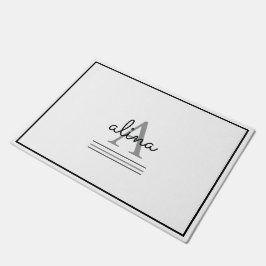 Maak Uw Eigen Gepersonaliseerde Monogram Deurmat