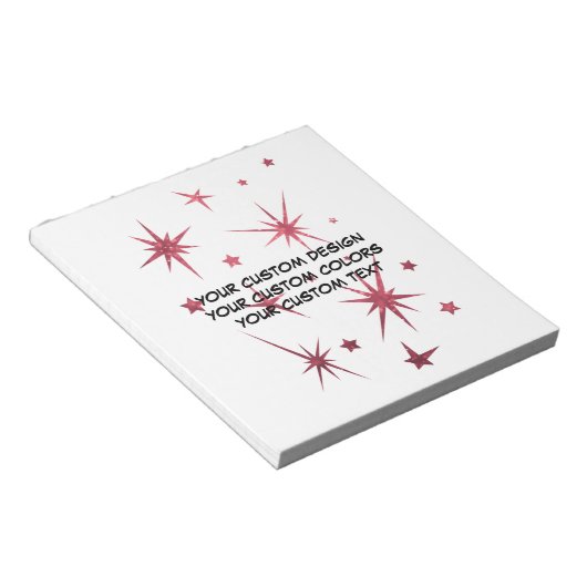 Maak Uw Eigen Gepersonaliseerde Notitieblok (Schuin)