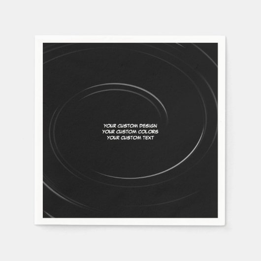 Maak Uw Eigen Gepersonaliseerde Servet (Voorkant)