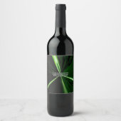 Maak uw eigen gepersonaliseerde wijn etiket (Voorkant)