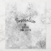 Maak Uw Eigen Gepersonaliseerde Wijn Etiket (Enkel label)