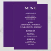 Maak Uw Eigen Geschenkmenu Menu (Voorkant / Achterkant)