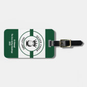 Maak uw eigen golftoernooi op maat bagagelabel (Voorkant horizontaal)