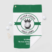 Maak uw eigen golftoernooi op maat golfhanddoek (Insitu)