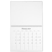 Maak uw eigen grote agenda op maat kalender (Feb 2026)