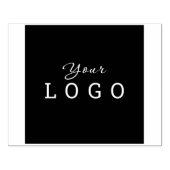 Maak uw eigen grote vierkant Logo van het Bedrijf  Rubberstempel (Afrduk)