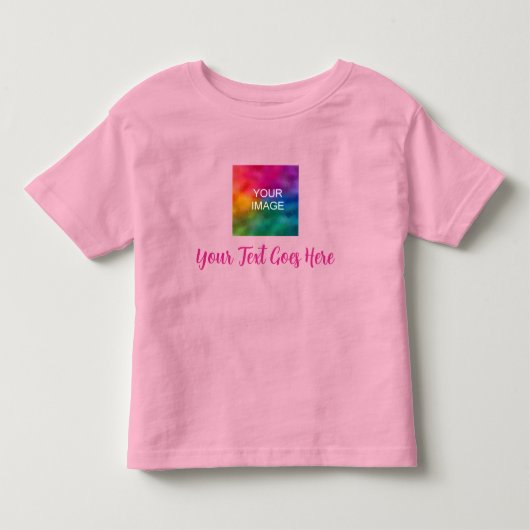 Maak Uw Eigen Handgeschreven Script Tekst Naam Roz Kinder Shirts (Voorkant)