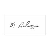 Maak Uw Eigen Handtekening Op Maat Gepersonaliseer Zelfinktende Stempel (Design)