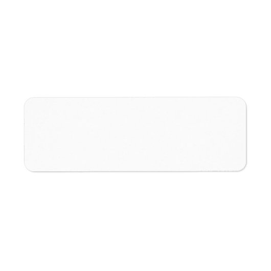 Maak uw eigen het adresetiketten van de Terugkeer Etiket (Voorkant)