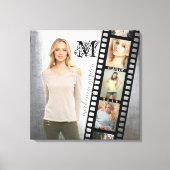 Maak uw eigen Hogere Klasse van het Portret Collag Canvas Afdruk (Voorkant)