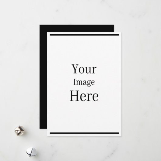 Maak uw eigen Image Authority® Feestdagenkaart (Voorkant / Achterkant in situ)