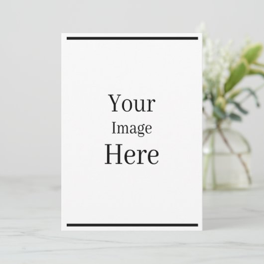 Maak uw eigen Image Authority® Feestdagenkaart (Staand voorkant)