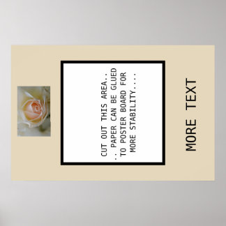 MAAK UW EIGEN "INSTA-GRAM"FOTO LIJST... POSTER