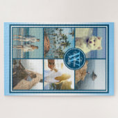 Maak uw eigen Installagram Grid Summer Photo Colla Legpuzzel (Horizontaal)