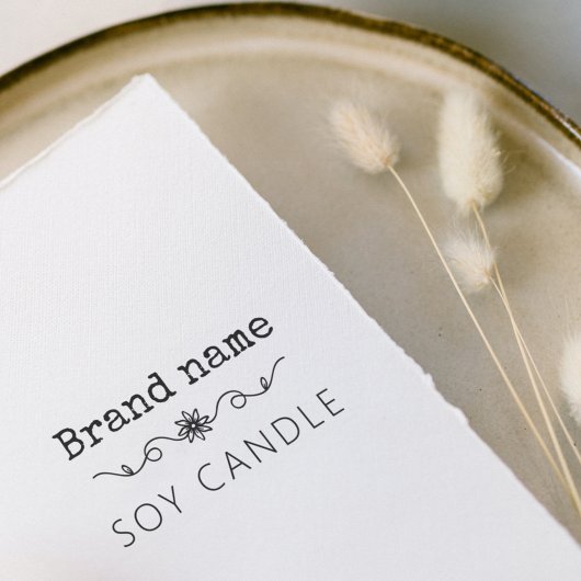 Maak uw eigen kaartenhuisnaamventilator  zelfinktende stempel