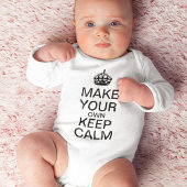 Maak uw eigen kalm-Baby Romper
