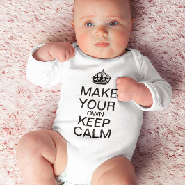 Maak uw eigen kalm-Baby Romper