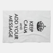 Maak uw eigen kalm keukenhanddoek (Horizontaal)
