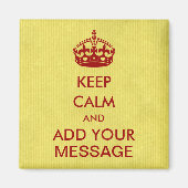 Maak uw eigen kalm magneet (Voorkant)