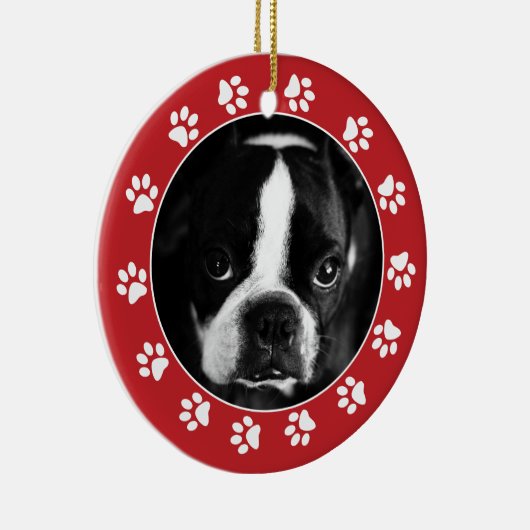 Maak uw eigen kerstfoto's keramisch ornament (Rechts)