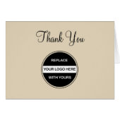 Maak uw eigen klas zakelijk bedankt (Voorkant Horizontaal)