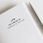 Maak uw eigen Klassiek van de bibliotheek van Rubberstempel