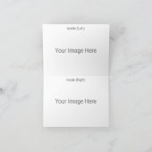 Maak uw eigen kleine 4" x 5.6" binnenstebuiten gev bedankkaart (Binnen)