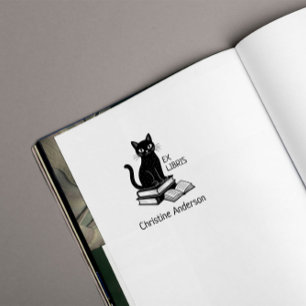 Maak Uw Eigen   Knuffelkat   Van De Bibliotheek Va Zelfinktende Stempel