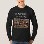Maak uw eigen lange-sleeve shirt Booklover T-shirt (Voorkant)