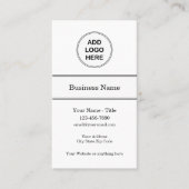 Maak uw eigen Logo Visitekaartjes (Voorkant)