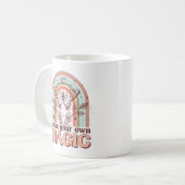 Maak uw eigen Magic Boho Rainbow Kitchen Koffiemok (Voorkant links)