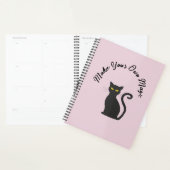 Maak uw eigen Magic Cute Black Cat Planner (Display)