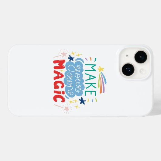 Maak uw eigen Magie Case-Mate iPhone Case (Achterkant (horizontaal))