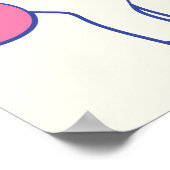 Maak uw eigen Magie | Cute Unicorn Poster (Hoek)