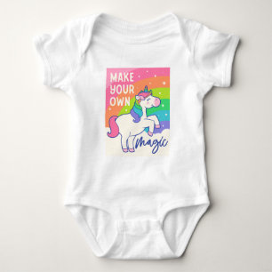 Maak uw eigen Magie   Cute Unicorn Romper