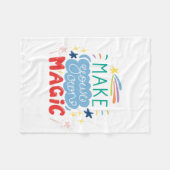 Maak uw eigen Magie Fleece Deken (Voorkant (Horizontaal))