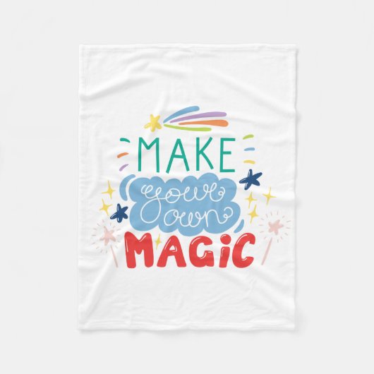 Maak uw eigen Magie Fleece Deken (Voorkant)